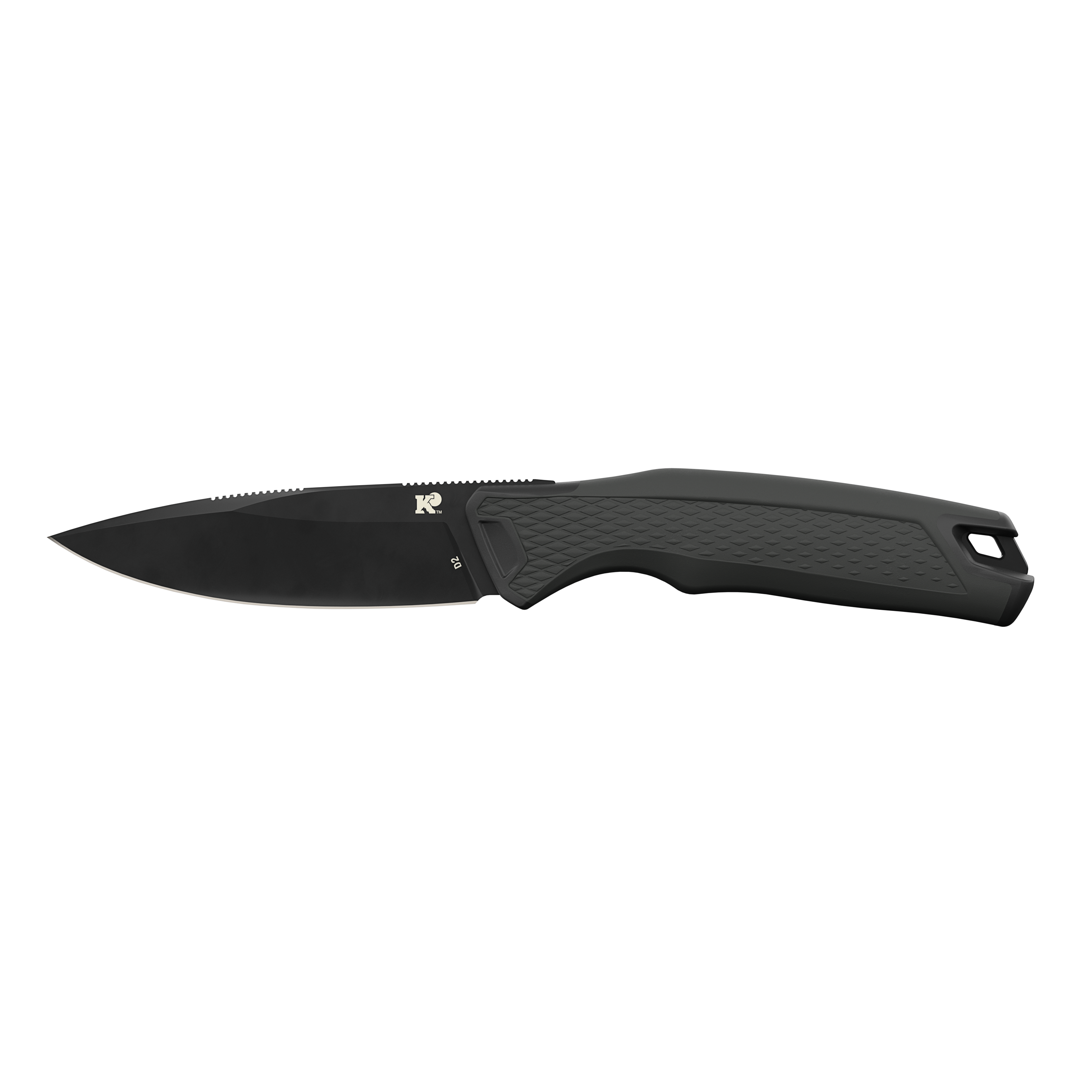 Drop-Point Fixed Blade - Black